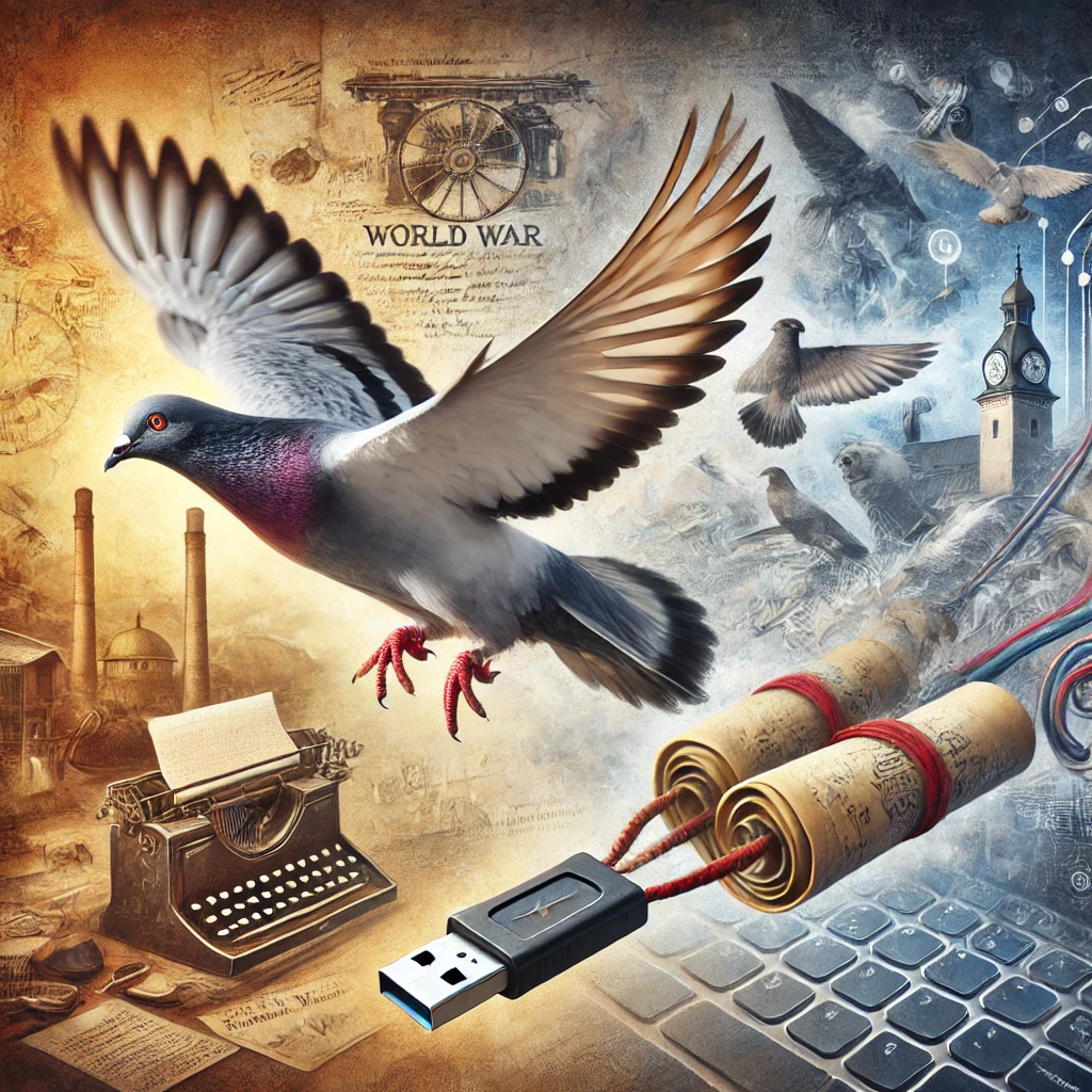 How Pigeons Helped Build the Internet: The Forgotten Role of Homing Birds in Early Communication